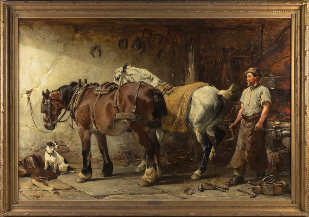 Passion and Patience, by John Sargeant Noble (Courtesy of Cross Gate Gallery)